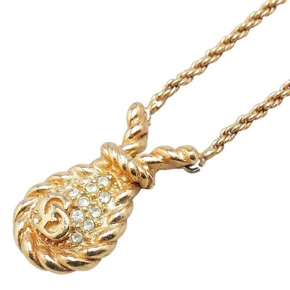 Pre Loved christian dior Women metallic | gold Necklaces - Picture 1 of 6
